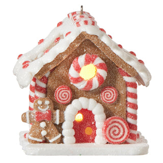 Hanging Gingerbread House Ornament