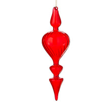 Load image into Gallery viewer, Red Finial Hanging Ornaments