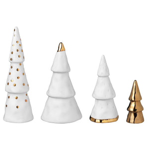 Christmas Forest Tree Set - Gold